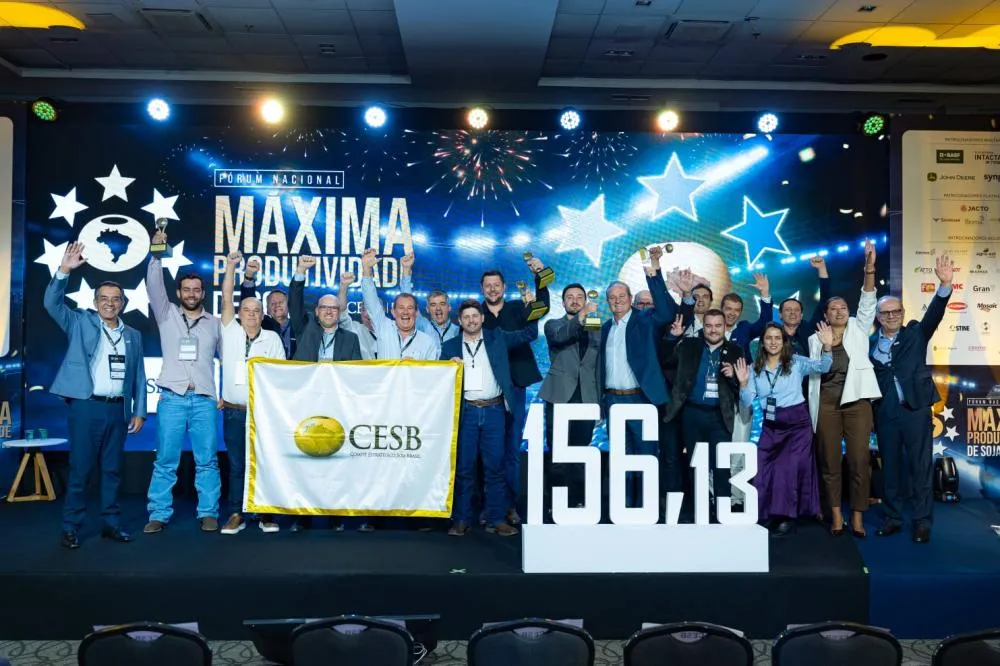 CESB registra maior produtividade de sua história: 156,13 sacas por hectare. Fotos Divulgação