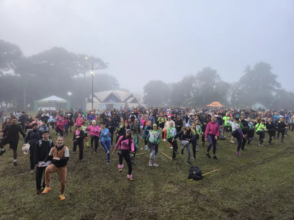 Mais de 700 caminhantes participam da IV Caminhada na Natureza e destacam as belezas de Piraí do Sul