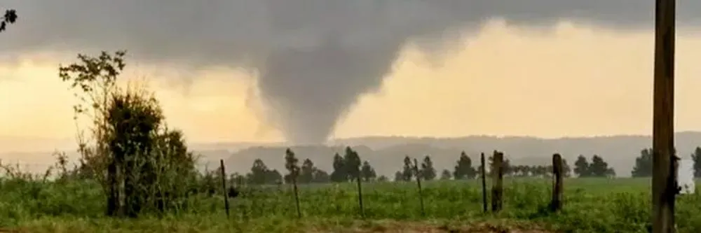 Sistema FAEP orienta produtores a registrar danos após tornado no Paraná
