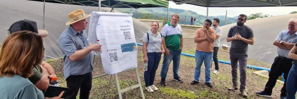 Dia de Campo destaca uso de biodigestão na suinocultura do Paraná
