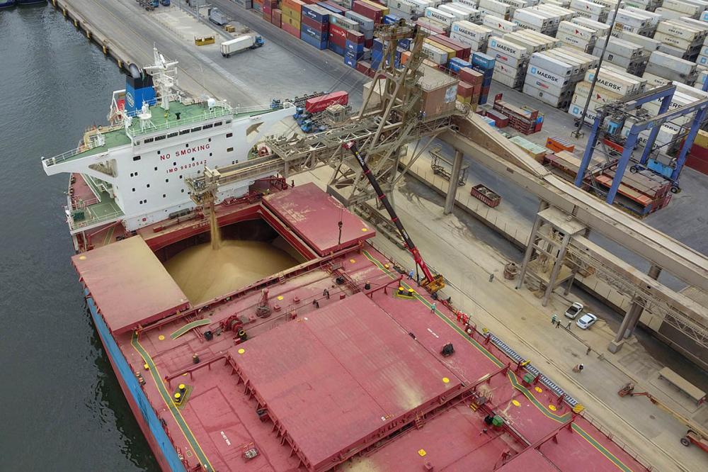 A China adquiriu 73,2% da soja em grão exportada pelo Brasil (US$ 20,91 bilhões). O país asiático também foi o principal destino da carne bovina in natura exportada, 54,2% (US$ 4,04 bilhões).