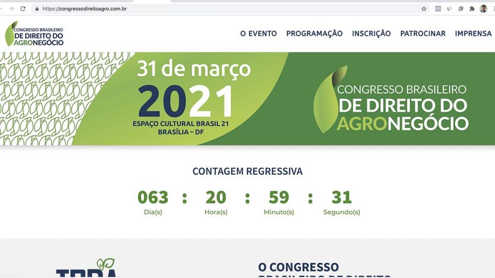 Cada painel contará com a participação de renomados especialistas do direito, da economia, do agronegócio, dos setores público e privado.