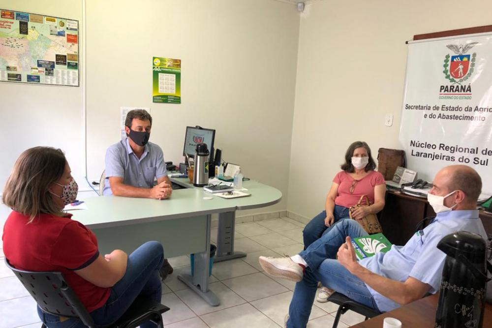 A abrangência do Núcleo tem, além de Laranjeiras do Sul, os municípios de Diamante do Sul, Espigão Alto do Iguaçu, Guaraniaçu, Marquinho, Nova Laranjeiras, Quedas do Iguaçu, Porto Barreiro, Rio Bonito do Iguaçu e Virmond. 