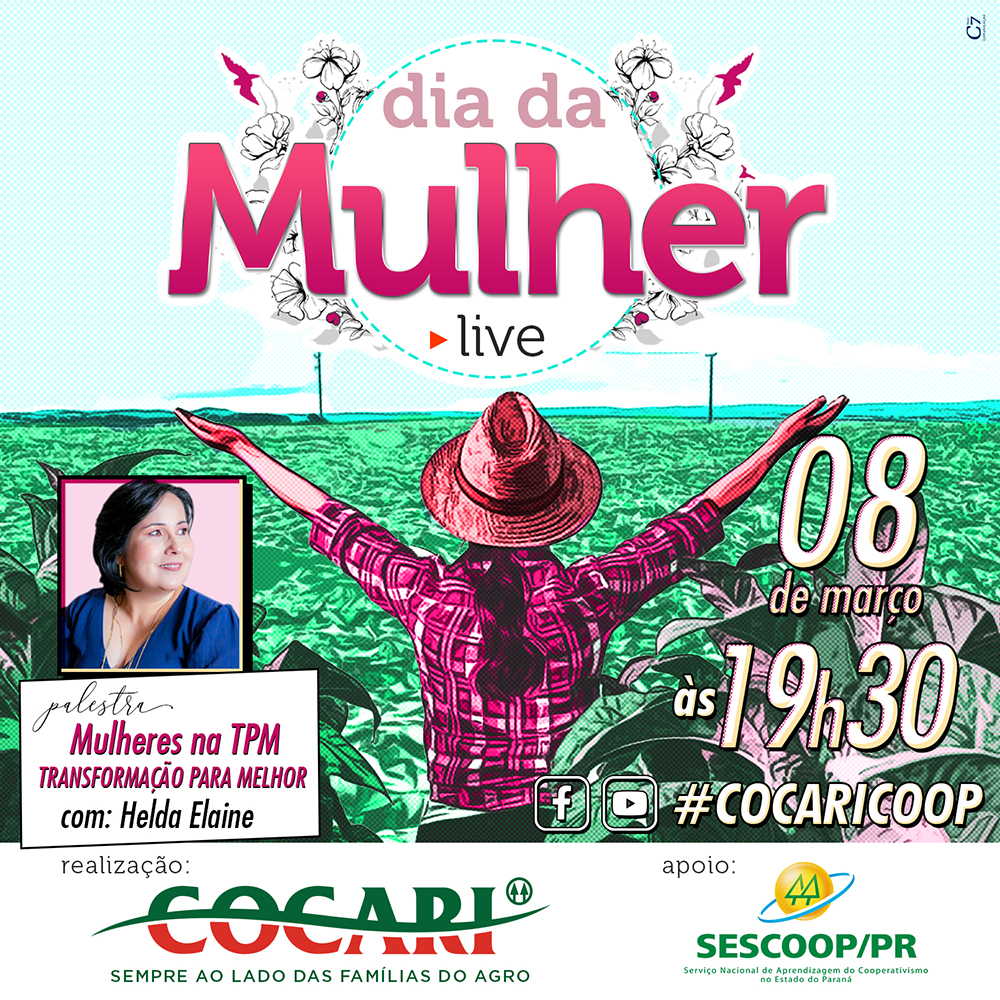 Os eventos da Cocari continuam a ser realizados de forma on-line, mantendo a qualidade no repasse de informações e alcançando um número maior de participantes.
