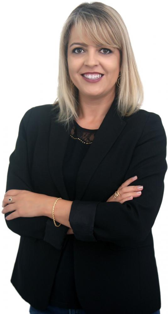 Coordenadora do Comitê Mulheres, Karlize Posanske da Silva.