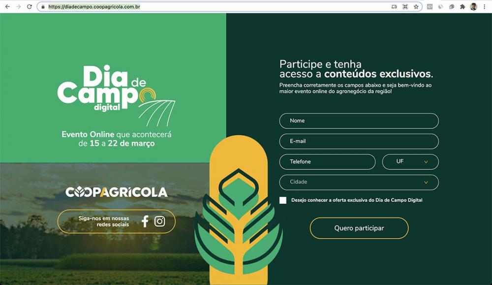 O evento conta com palestras de variados assuntos do mercado agrícola como manejo de doenças, pragas e plantas daninhas, desempenho de cultivares, negociações de barter e muito mais.