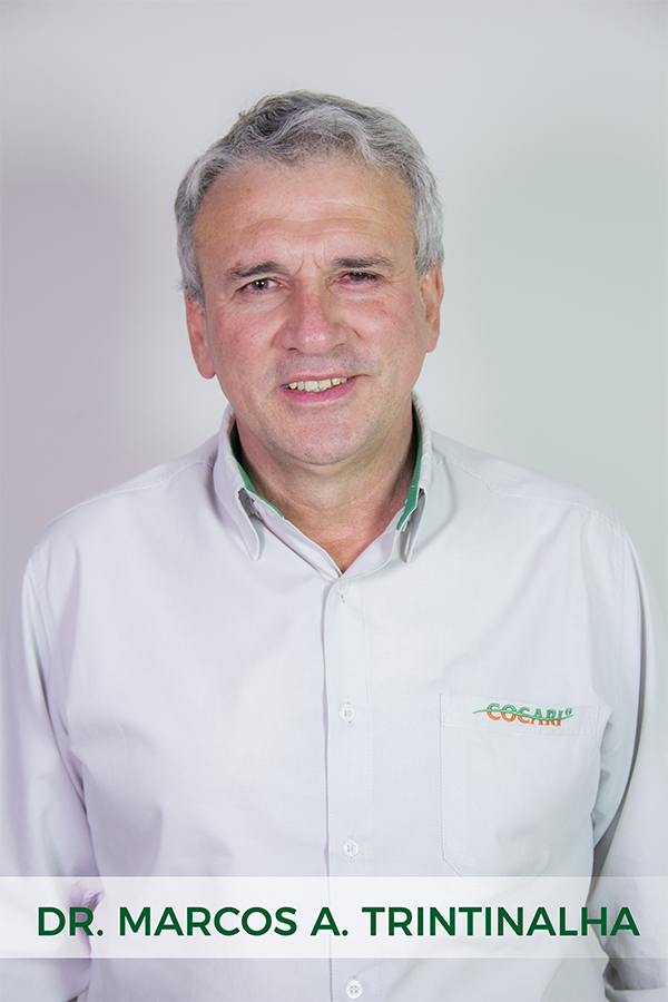 presidente interino da Cocari, o Dr. Marcos Antonio Trintinalha