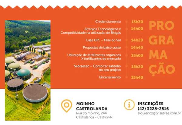 A usina de biogás que está sendo construída pela Unium tem inauguração prevista para março e será um dos principais cases trazidos no seminário