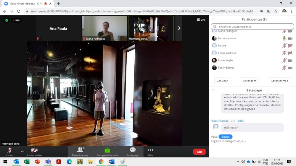 A experiência deixou a equipe do museu inquieta, com o desejo de ousar e se aventurar em novas atividades online e que já estão com data marcada.