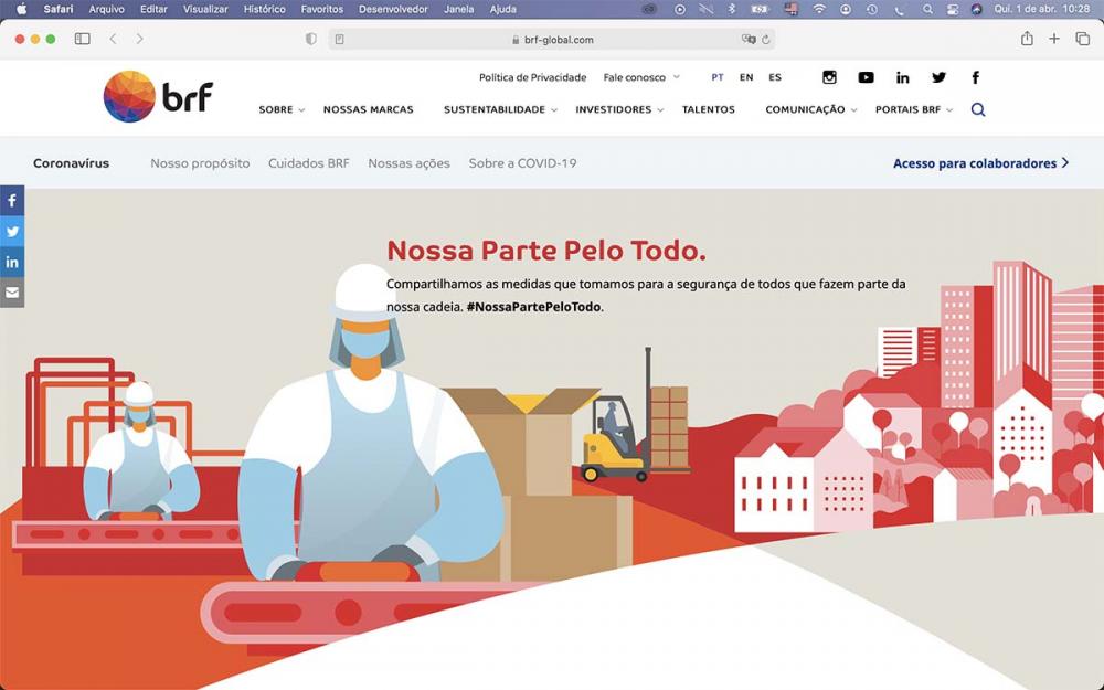 Os alimentos serão entregues a hospitais, organizações sociais e iniciativas de apoio a populações em vulnerabilidade. Insumos hospitalares e equipamentos médicos.