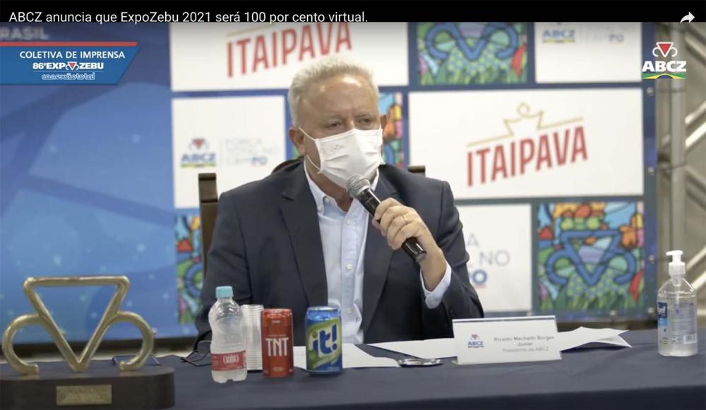 O anúncio foi feito pelo presidente da Associação Brasileira dos Criadores de Zebu, Reinaldo Machado Borges, durante entrevista coletiva.