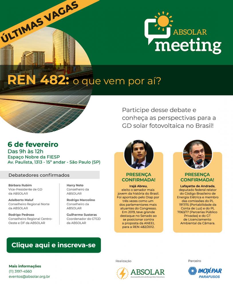 Para o presidente do Conselho de Administração da ABSOLAR, Ronaldo Koloszuk, promover a energia solar fotovoltaica é medida alinhada com as melhores práticas internacionais.