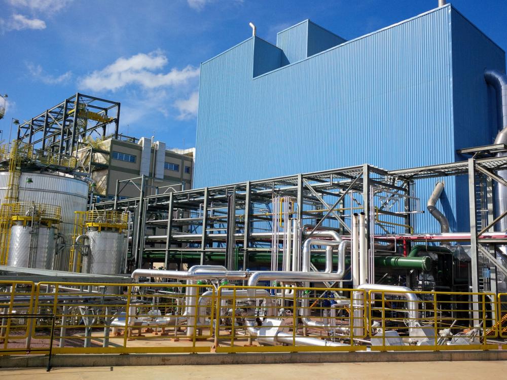 A planta da Evonik para a fabricação de Biolys® na cidade de Castro, Paraná, utilizando a mais avançada tecnologia de biofermentação.