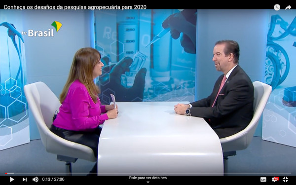 O presidente da Empresa Brasileira de Pesquisa Agropecuária (Embrapa), Celso Moretti, afirmou que o setor agropecuário é o que mais trouxe inovação à economia brasileira.