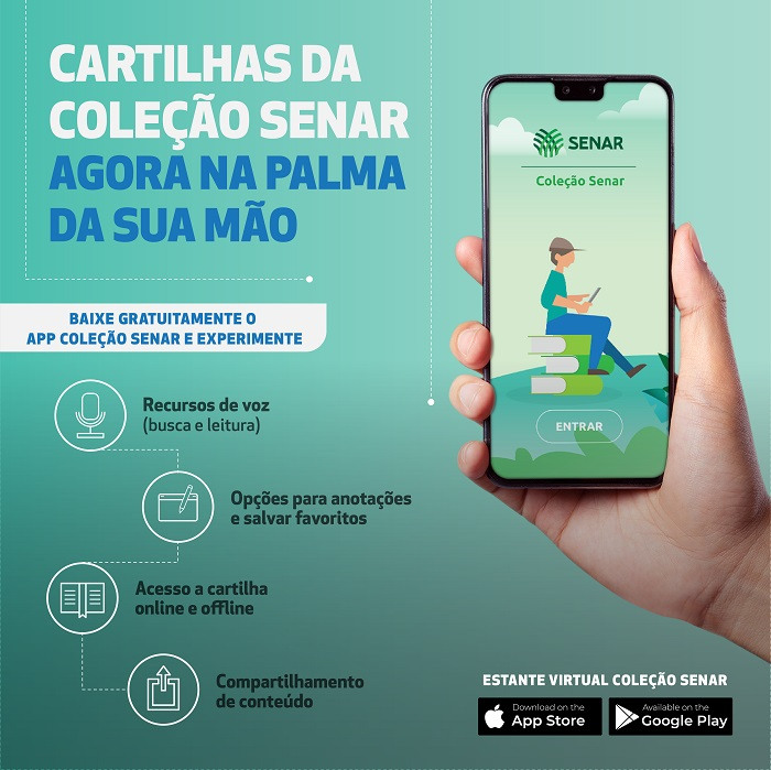 O aplicativo esta disponível para IOS e Android.