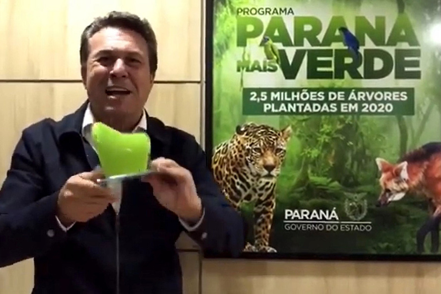 O Instituto Água e Terra (IAT), órgão vinculado à Secretaria do Desenvolvimento Sustentável e do Turismo, foi o vencedor da 27ª edição do Prêmio Expressão de Ecologia na categoria Recuperação de Áreas Degradadas.- Curitiba, 03/05/2021 - Foto: Divulgação S