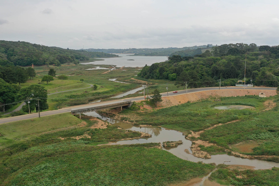 Dos 13 municípios analisados pelo Sistema de Tecnologia e Monitoramento Ambiental do Paraná (Simepar) a pedido da Agência Estadual de Notícias (AEN), apenas em Guaratuba, no Litoral, a chuva foi superior à média. Foto: Alessandro Vieira/AEN