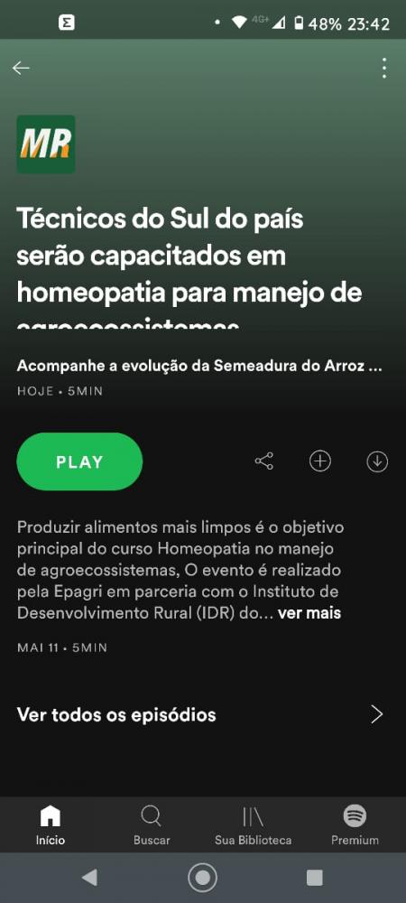 Minuto Rural inicia trabalhos de podcasts.