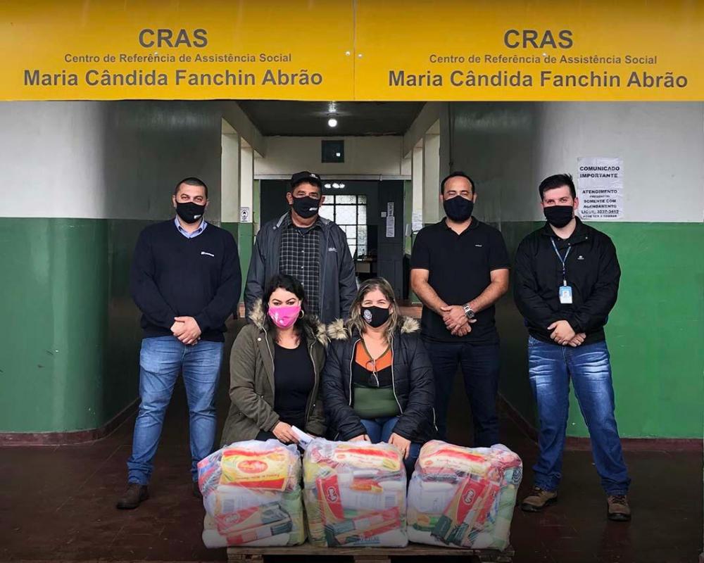 A cesta básica será entregue para famílias que se encontram vulneráveis no municipio de Piraí do Sul, devido ao impacto da pandemia.