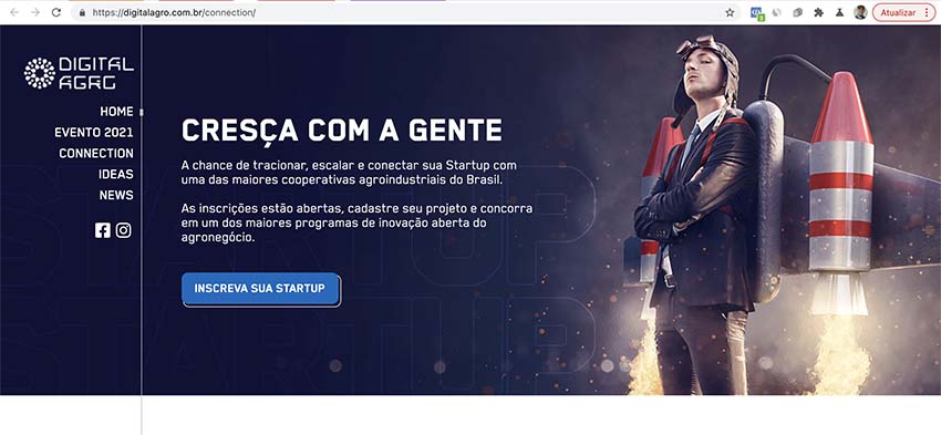 As startups poderão validar as suas propostas de valor e fornecer suas tecnologias para a Frísia, seus cooperados e indústrias.