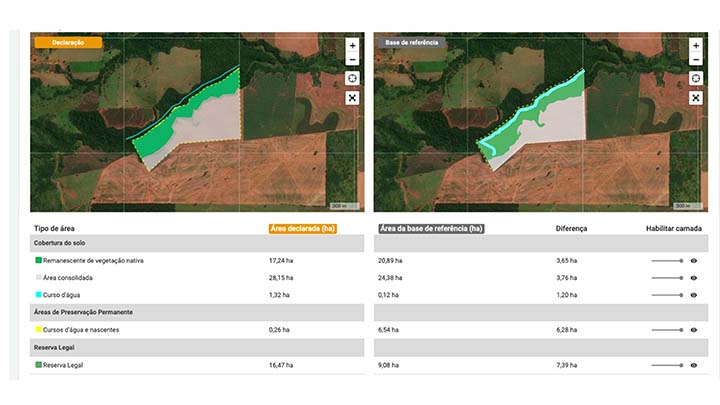 Desenvolvido pelo Serviço Florestal Brasileiro (SFB) em parceria com a Universidade Federal de Lavras (UFLA), a nova ferramenta de análise faz cruzamentos automatizados que verificam as informações geográficas declaradas pelo proprietário.