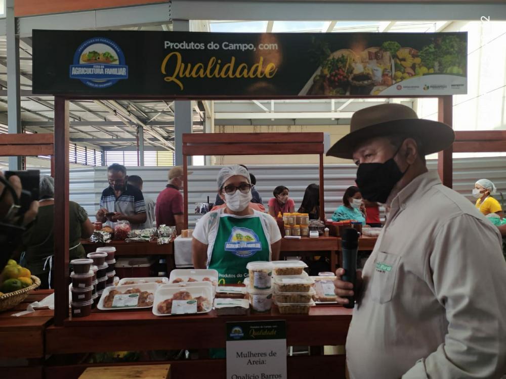 A Feira da Agricultura Familiar no shopping de Parauapebas foi revitalizada