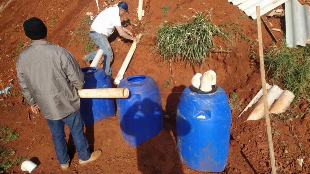 Segundo o UNICEF (Fundo das Nações Unidas Para a Infância), cerca de 90% das mortes causadas por diarréia no mundo são atribuídas às más condições sanitárias. Fotos IDR-Paraná.