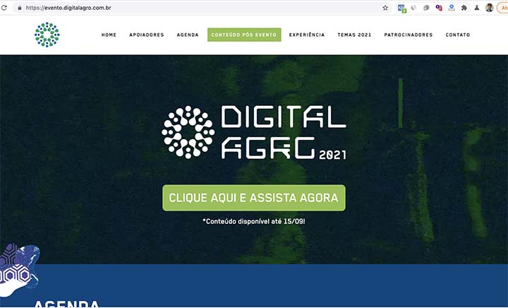 A programação do evento contou com os painéis “Tecnologias para produção sustentável”, “Futuro dos alimentos”, “O futuro da gestão no campo”, “AgroInnovation” e “Pecuária 4.0”.