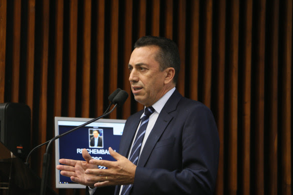 Deputado Reichembach (PSC).. Créditos: Orlando Kissner/Alep