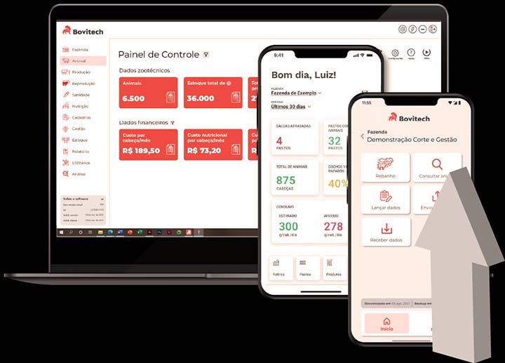 A linha Bovitech incluirá novos módulos e funcionalidades, algumas delas inéditas no mercado, envolvendo as fases de cria, recria e engorda.