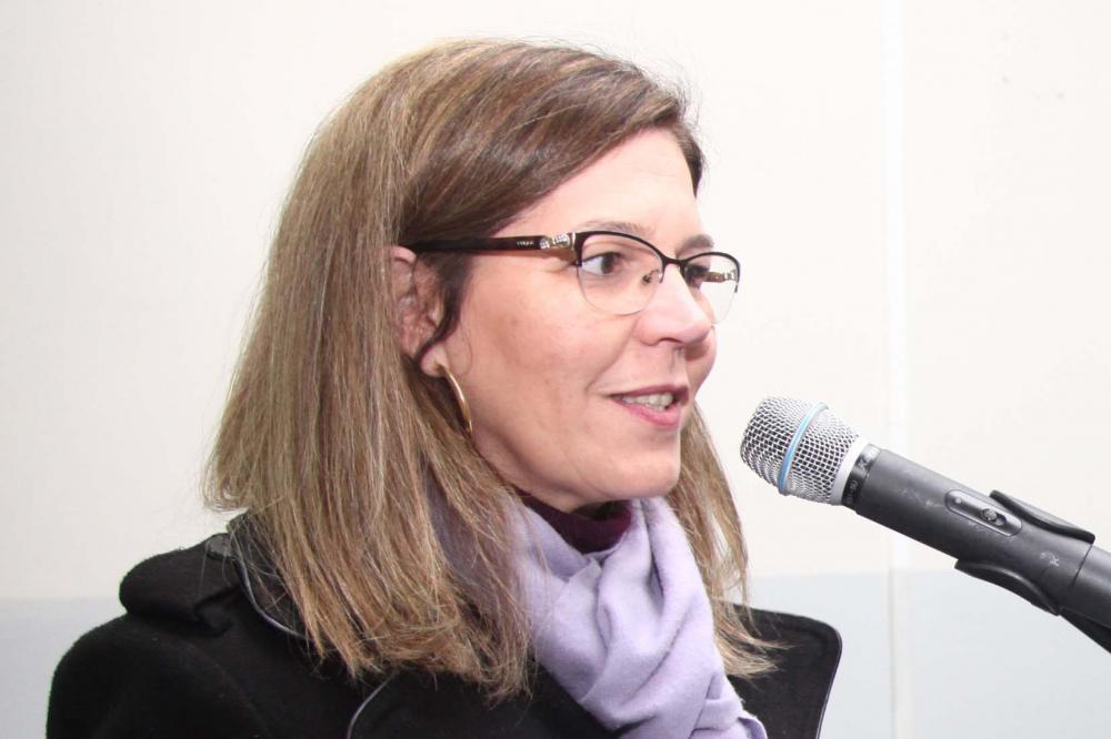 A professora Verônica Oliveira Vianna, chefe do Departamento de Zootecnia, da Universidade Estadual de Ponta Grossa (UEPG)Arquivo CCom/2018
