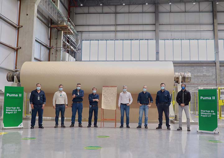 Além da máquina MP 27, a entrega na fase 1 do projeto Puma II inclui uma nova linha de cozimento e fibras e simuladores de operação Créditos: Divulgação
