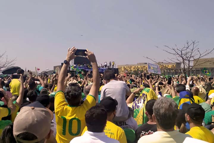 Produtores rurais de todo o Brasil, incluindo os dos estados do Pará, Maranhão, e Tocantins participaram dia 7 de setembro,