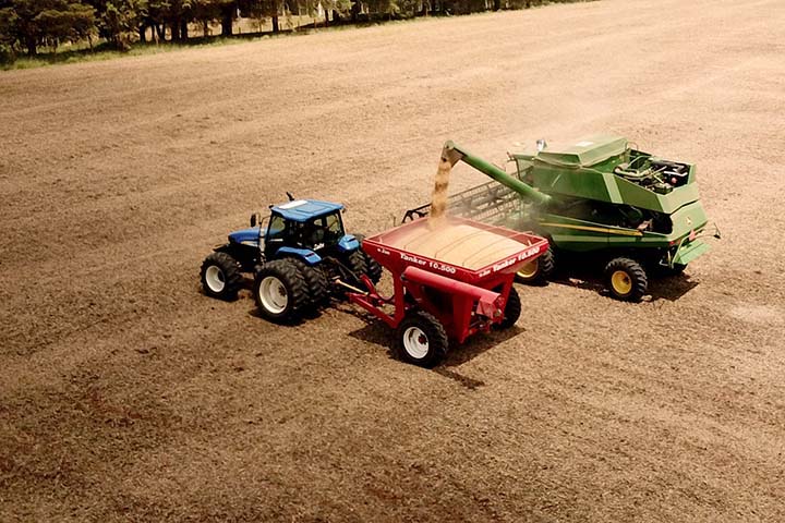 O especialista aconselhou aos agricultores tomarem cuidado com informações que recebem em grupos de WhatsApp, dizendo que vai faltar soja e que os preços vão explodir. Foto Toninho Anhaia