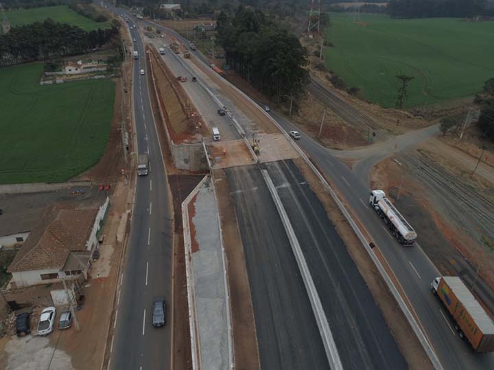 Cronograma de obras na região (foto) está sendo rigorosamente cumprido