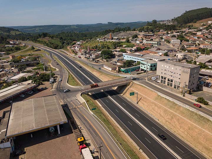 Em Imbaú (foto), repasses da CCR RodoNorte representaram 67% do total arrecadado com o Imposto no município em 2020 – Foto: Rodrigo Czekalski/CCR RodoNorte