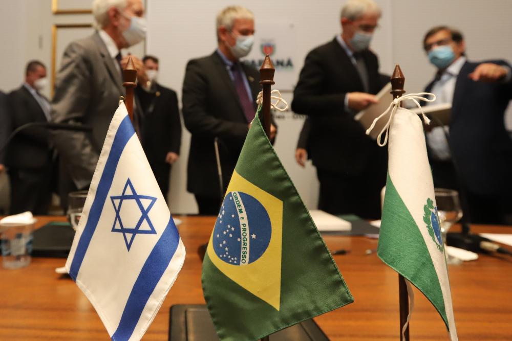 De acordo com o vice-governador Darci Piana, as tratativas entre o Paraná e o Estado de Israel tem a finalidade de consolidar laços. Foto: Geraldo Bubniak/AEN