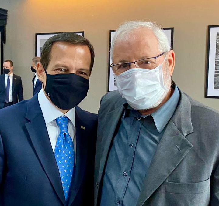 Governador João Doria e o presidente do Conselho de Administração da Cocamar, Luiz Lourenço falam sobre investimentos em São Paulo