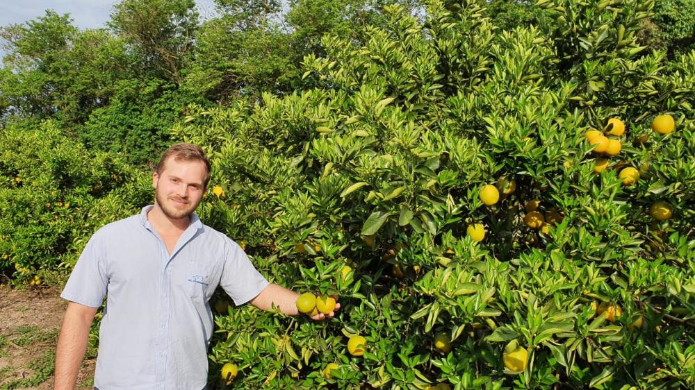 O produtor Filipe Cunha está satisfeito com a tecnologia LeafSense
