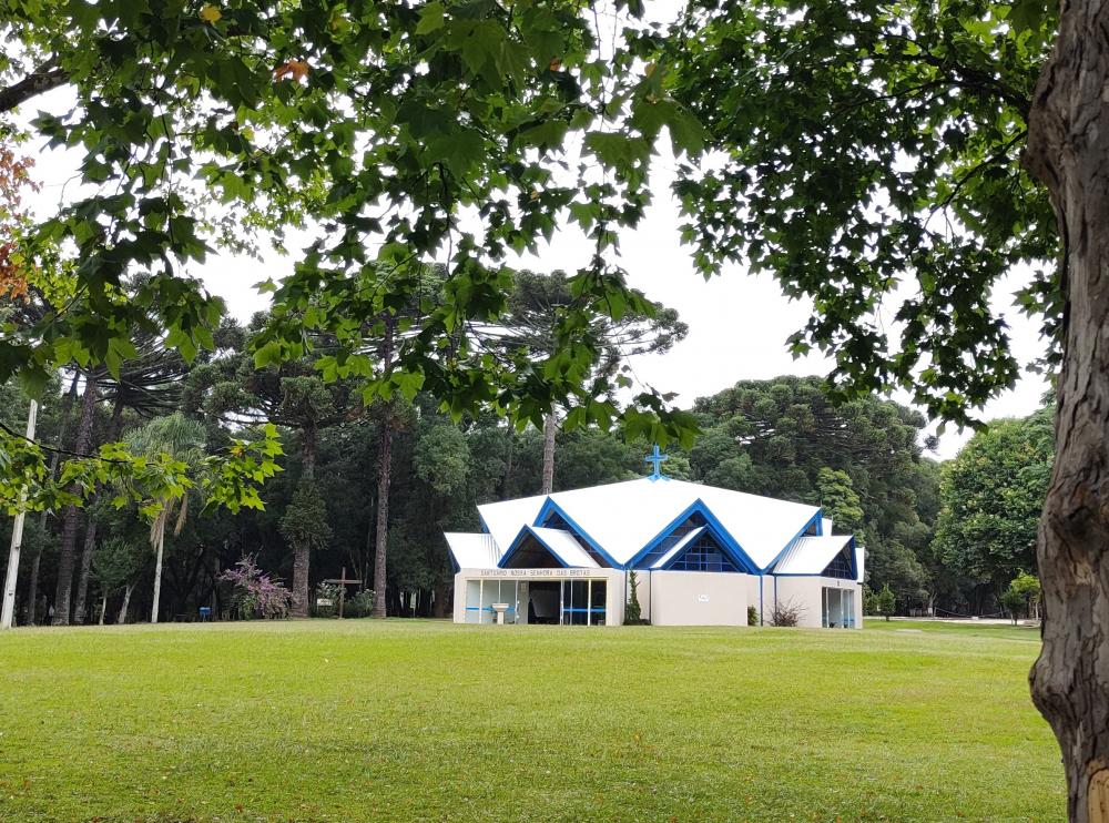 O prazo para envio da documentação comprobatória à instância de governança regional de turismo é de 14 de janeiro a 10 de fevereiro de 2022. Santuário Diocesano de Nossa Senhora das Brotas Foto Toninho Anhaia