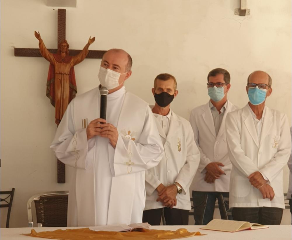 O Monsenhor Reginei Módolo vai celebrar a missa no domingo, 6 Crédito: Assessoria