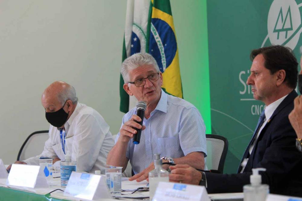 Na manhã desta quinta-feira (10), o Show Rural Coopavel sediou o Ciclo de Debates e Palestras da Comissão da Agricultura e Reforma Agrária do Senado Federal. Foto: SEAB
