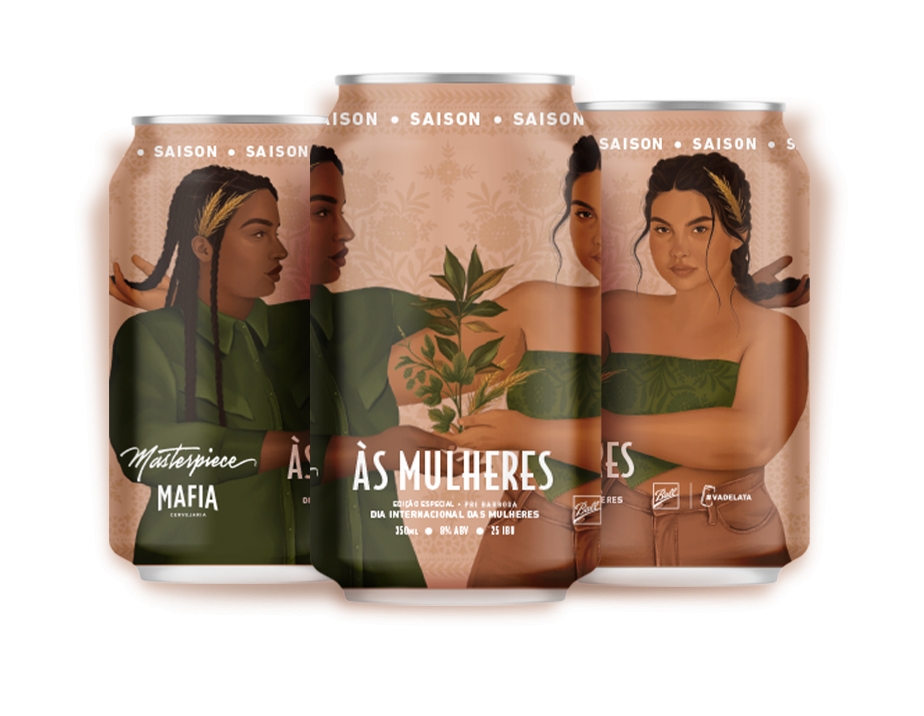 A edição especial é limitada e está à venda na loja virtual da Masterpiece e na VADELATA Store, e-commerce da Ball exclusivo para bebidas em lata.
