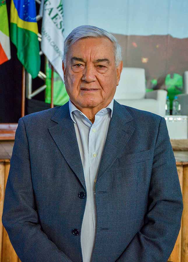 José Zeferino Pedrozo, presidente do Sistema Faesc/Senar-SC.