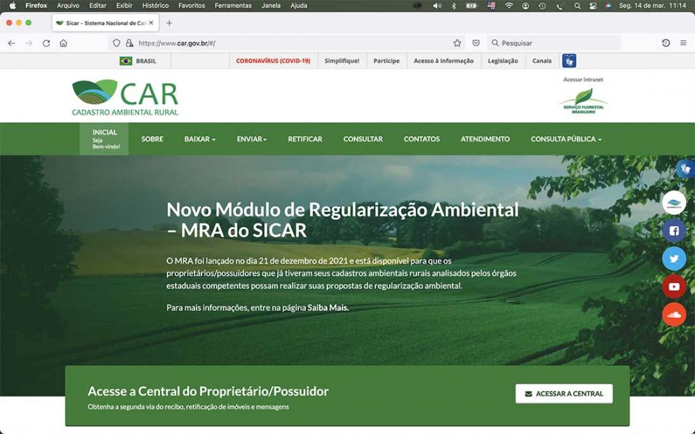 O PL 486/2022 pretende criminalizar inscrições ilegais e proibir o cadastro de imóveis rurais em áreas protegidas, como unidades de conservação e terras indígenas, e em florestas públicas não destinadas, isto é, áreas públicas que aguardam uma destinação 
