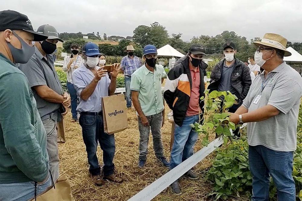 O agricultor de feijão e milho adquire e aprimora seus conhecimentos no Centro Sul Feijão e Milho há mais de 30 anos. Foto Toninho Anhaia
