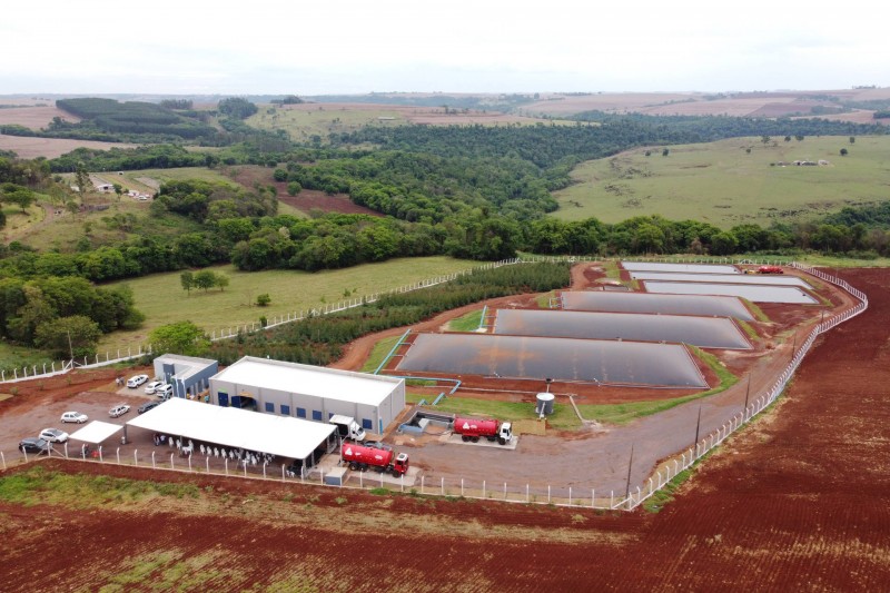 Webinar apresenta projetos de biogás na área rural do Sul do Brasil. Foto Geraldo Bubniak/AEN.