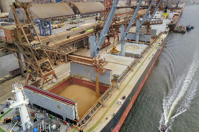 As exportações brasileiras para a Ásia, em todos os setores, subiram 15,5% no primeiro quadrimestre do ano, na comparação com o mesmo período de 2019.