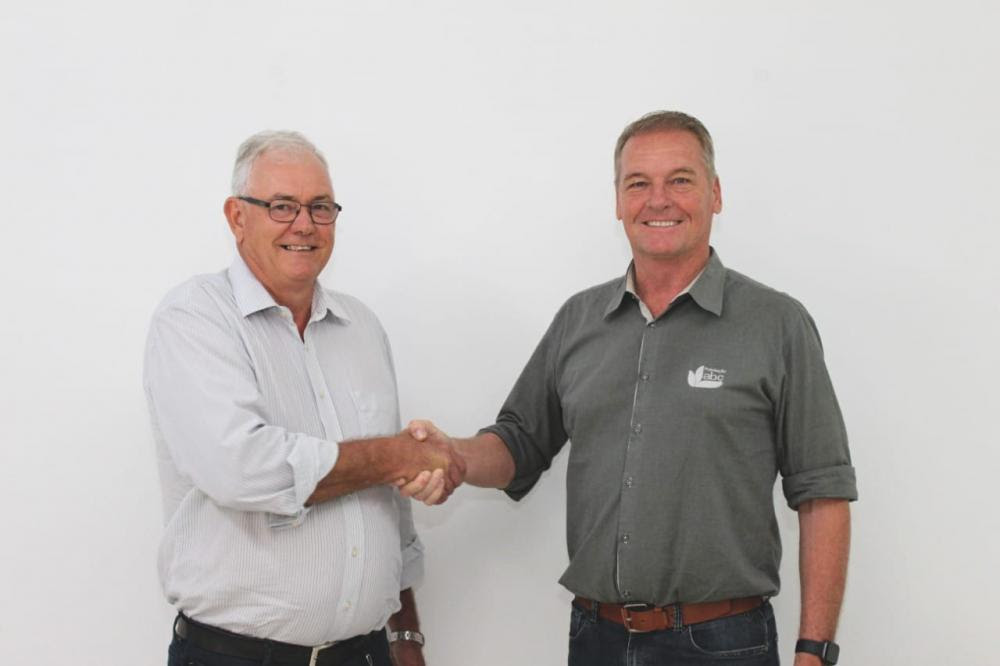 Andreas Los (esq.) e Peter Greidanus (dir.)