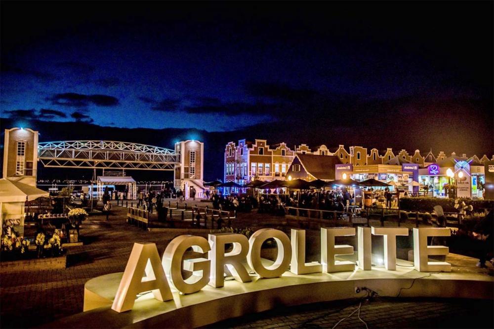 O Agroleite é realizado em Castro, no Paraná, município reconhecido como Capital Nacional do Leite.